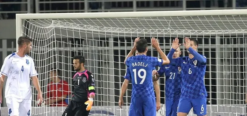 Hırvatistan, Kosova'ya gol yağdırdı