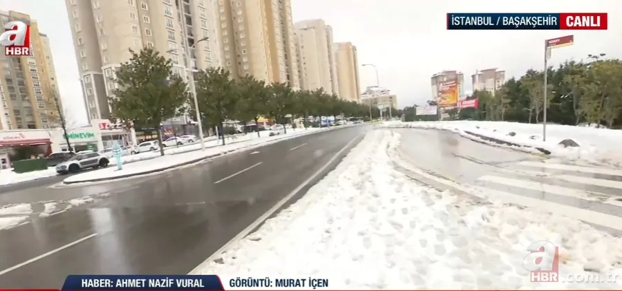 Megakent beyaza büründü! A Haber ekipleri kar nöbetinde: İşte İstanbul'dan kar manzaraları 20