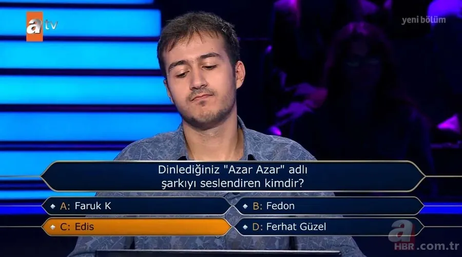 Kim Milyoner Olmak İster'de tarihi anlar! Yarışmacı milyonluk soruyu açtırmaya hak kazandı 18