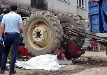 Osmaniye'de traktör devrildi: 1 ölü, 2 yaralı