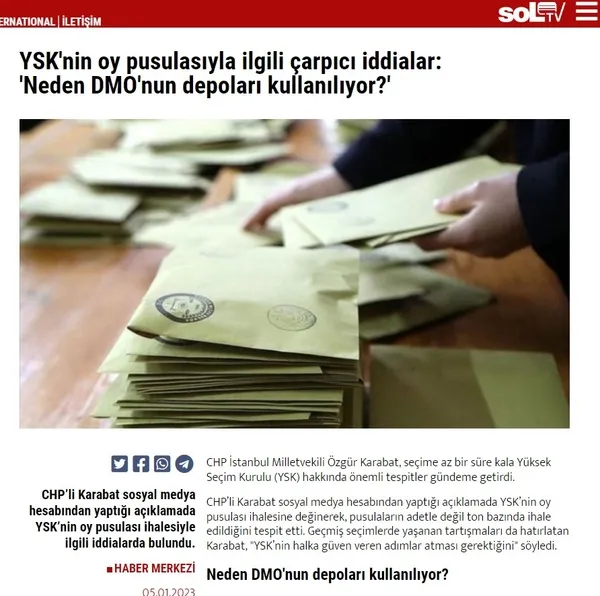 YSK'dan "seçim" açıklaması: İddialara yanıt verildi! Erken seçim ihtimali için çalışmalar anlatıldı - 1