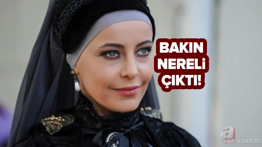 Payitaht Abdülhamid'in yıldızı Vildan Atasever memleketiyle milyonları şoke etti! 1