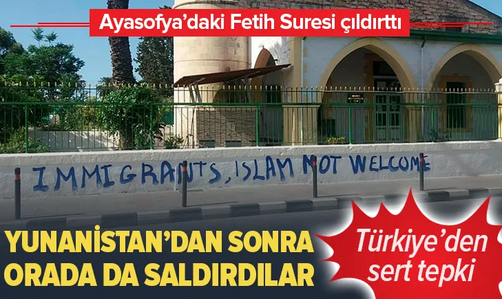 Türkiyeden camiye yapılan saldırıya tepki