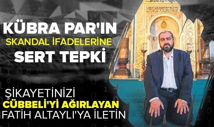 Kübra Par'ın 'hadsiz imam' açıklamalarına Sabah Gazetesi yazarı Hilal Kaplan'dan sert tepki: Bence de herkes işini yapsın