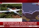 Türk savaş uçakları sınırda İHA vurdu! İşte ilk görüntüler