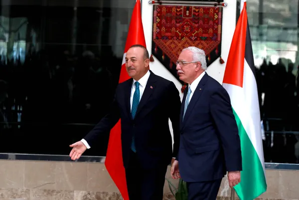 Son dakika: Dışişleri Bakanı Mevlüt Çavuşoğlu'ndan Ramallah’ta önemli açıklamalar - 4