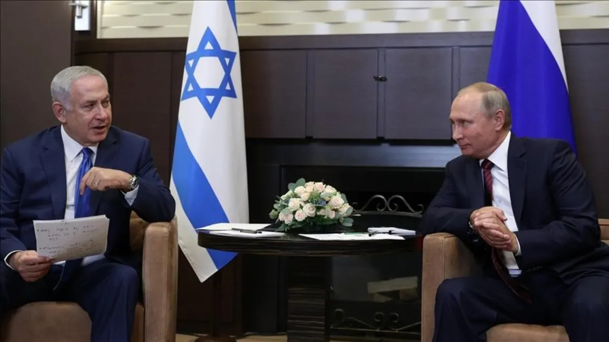 Rusya Devlet Başkanı Putin İsrail Başbakanı Netanyahu ile görüştü! İkinci Dünya Savaşı masada...