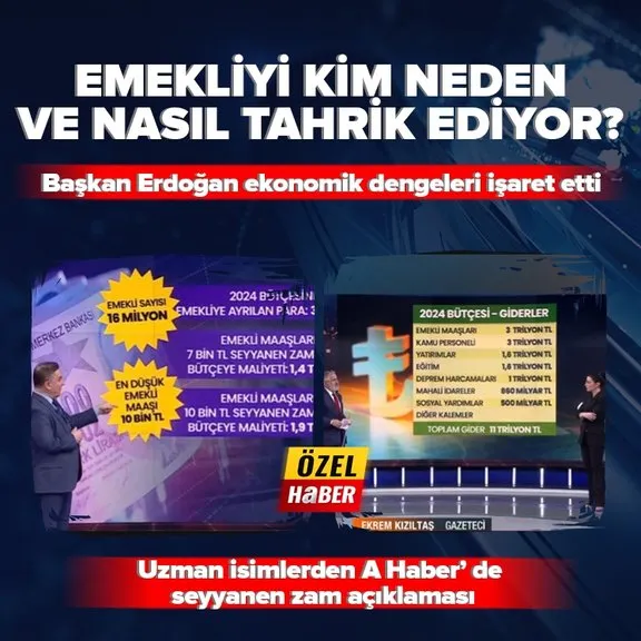 Başkan Erdoğan: Emeklilerimiz tahrik ediliyor! Emeklileri kim neden ve nasıl tahrik ediyor? Uzman isimler A Haber’de konuyla ilgili açıklamalarda bulundu