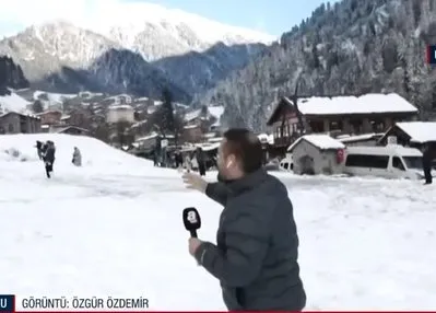 Karadeniz beyaza büründü