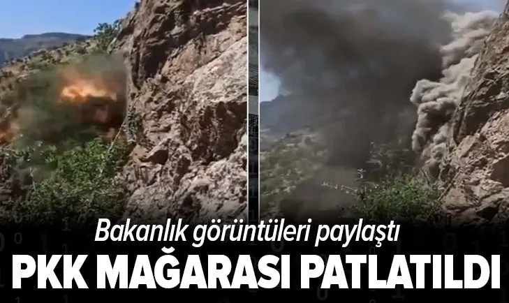 Mehmetçik Irak’ta bir PKK mağarasına daha girdi