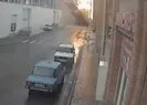 Son dakika: Gence’deki saldırı anı kamerada! Azerbaycan’da siviller böyle hedef alındı
