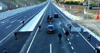Başkan Erdoğan 'Edebiyat Yolu'nda test sürüşü yaptı