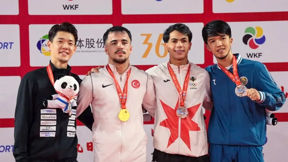 Çin'de Türklerin destanı: 2 altın 1 bronz madalya