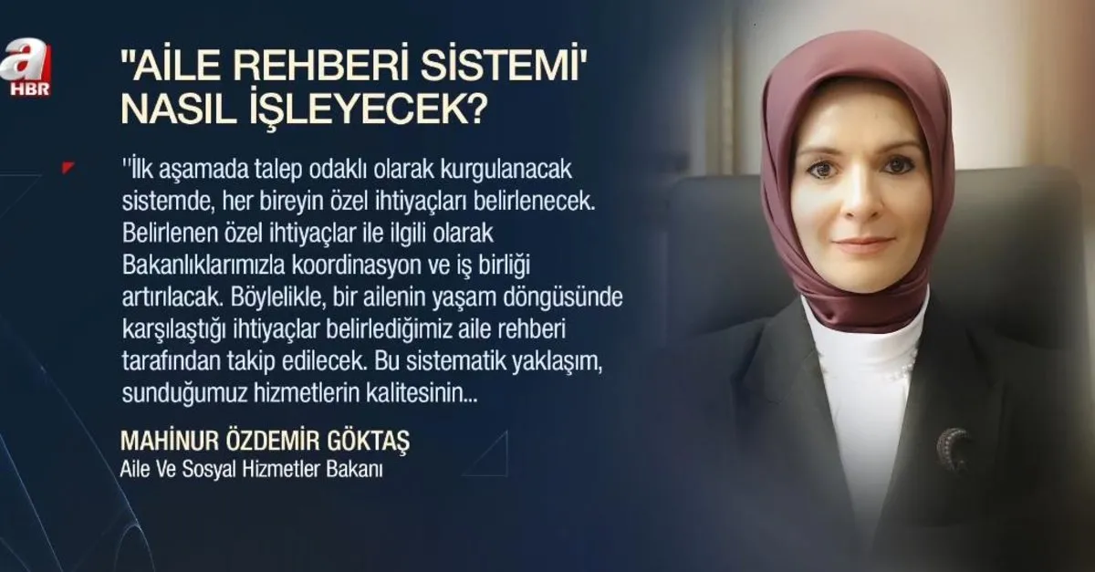 “Aile Rehberi Sistemi” nasıl işleyecek?