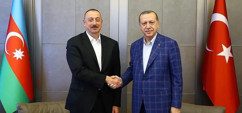 Başkan Erdoğan, Azerbaycan Cumhurbaşkanı Aliyev ile görüştü