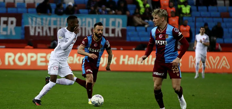 Trabzonspor Ümraniyespor’a 2-1 mağlup oldu