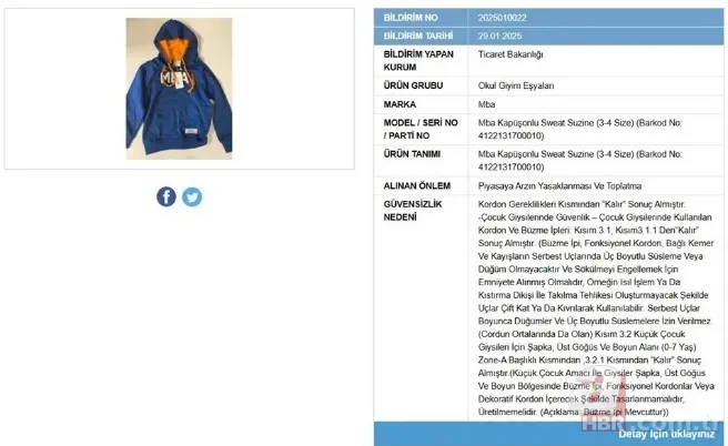 Veliler dikkat! Bakanlık bu ürünleri yasakladı! Tek tek toplatılıyor 3