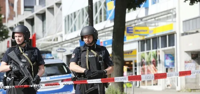 Almanya’da süpermarkette saldırı: 1 ölü, 1 yaralı