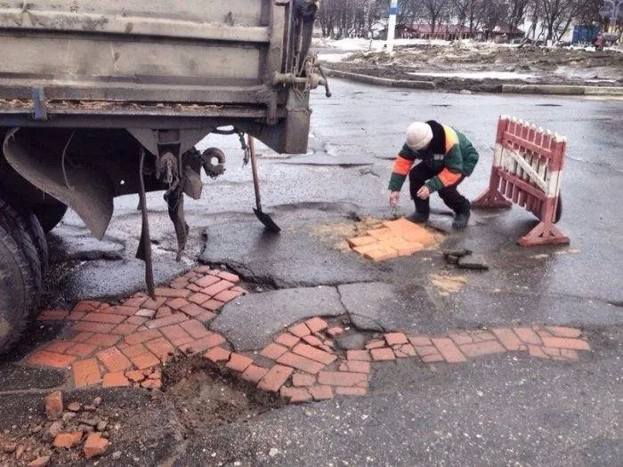 Rusların yol onarımları