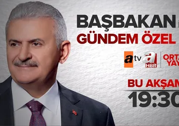 Başbakan Yıldırım A Haber'de!