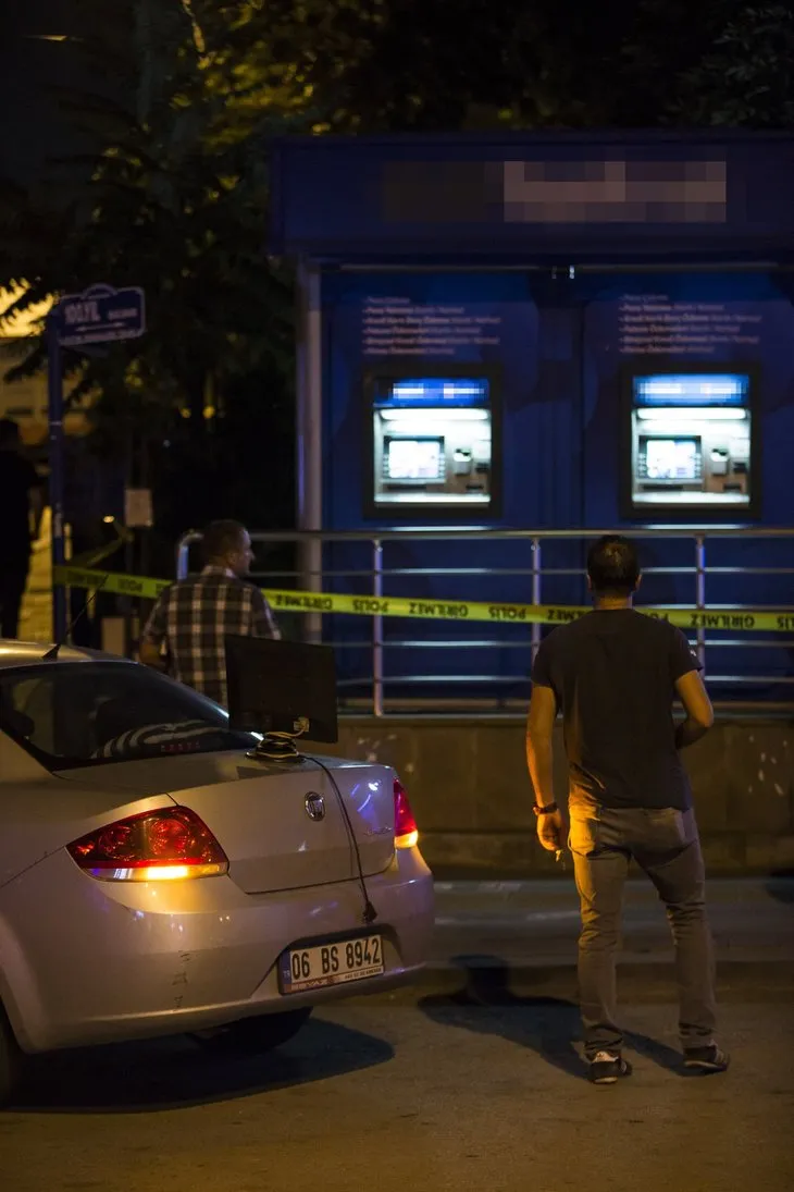 Ankara’da film gibi banka soygunu
