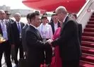 Başkan Erdoğan’a Çin’de görkemli karşılama