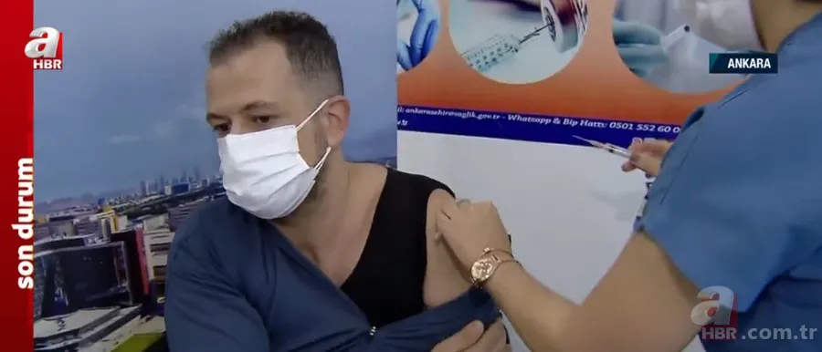 Salgınla mücadelede tarihi gün! A Haber aşı odalarında 23