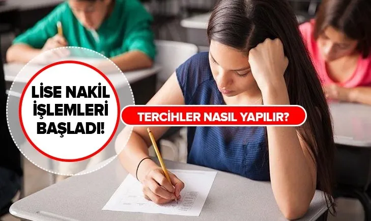 1 donem lgs lise nakil tercihleri ne