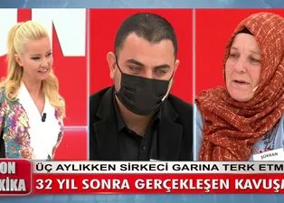 3 aylıkken terk etmişti! 32 yıl sonra mucize Müge Anlı’da gerçekleşti