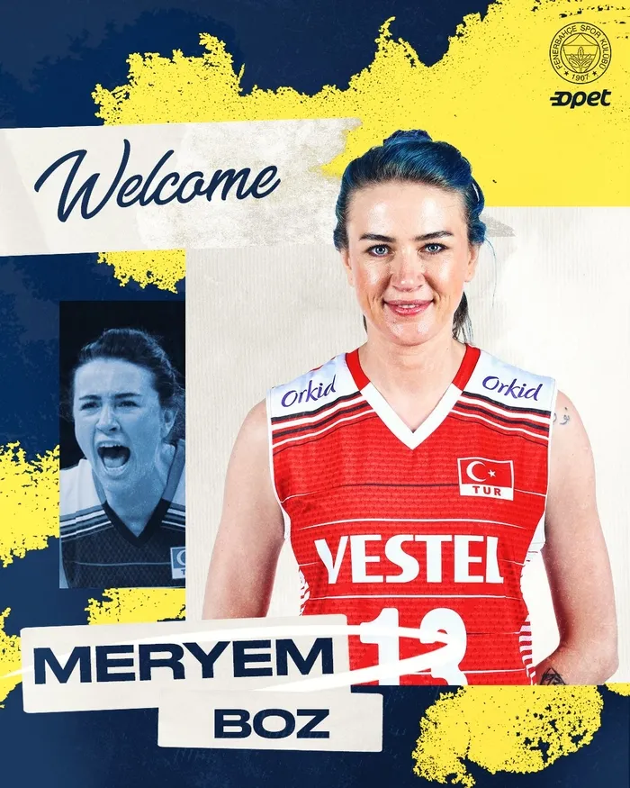 Fenerbahçe Opet’ten yeni transfer: Milli voleybolcu Meryem Boz’u kadrosuna kattı
