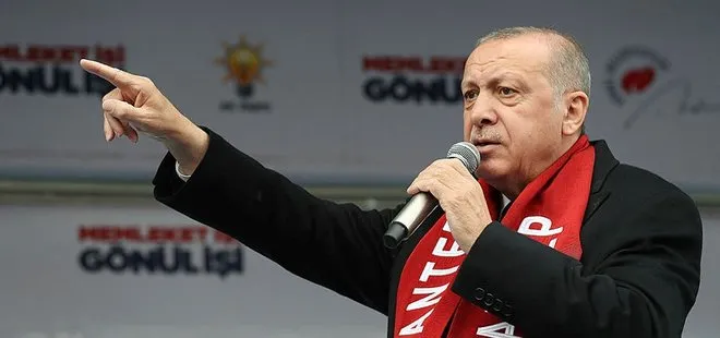 Erdoğan: Çıkın delikanlıca söyleyin