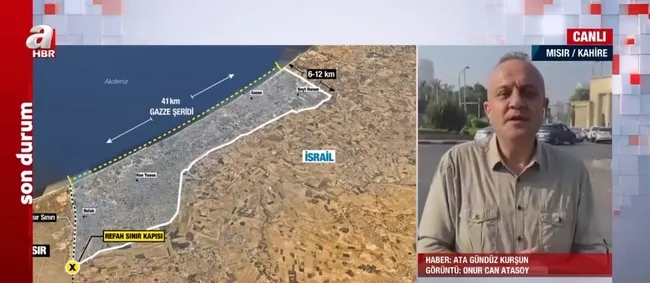 A Haber Kahire’de! Gazze’nin nefes borusu Refah Sınır Kapısı’nda neler oluyor?