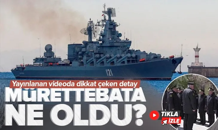 Batan Rus gemisi Moskova’nın mürettebatına ne oldu? Rusya’nın yayınladığı videoda dikkat çeken detay