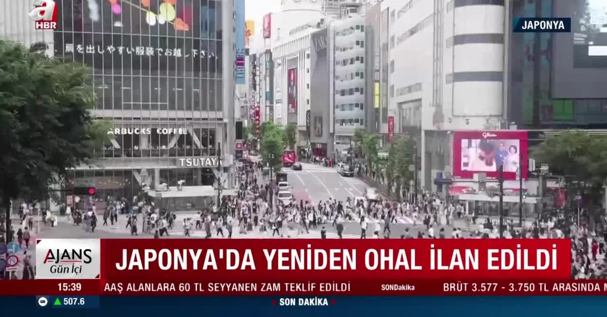 Japonya'da yeniden OHAL ilan edildi