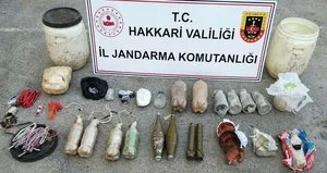 Patlayıcılar ele geçirildi