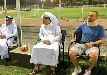Wesley Sneijder trafik kazası geçirdi