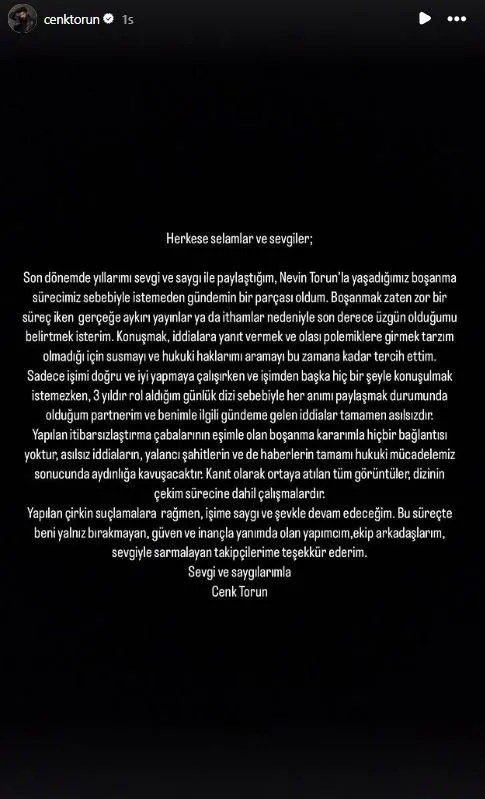 Cenk Torun sessizliğini bozdu! Rol arkadaşıyla aşk mı yaşıyor? Kendisinden yaşça küçük...