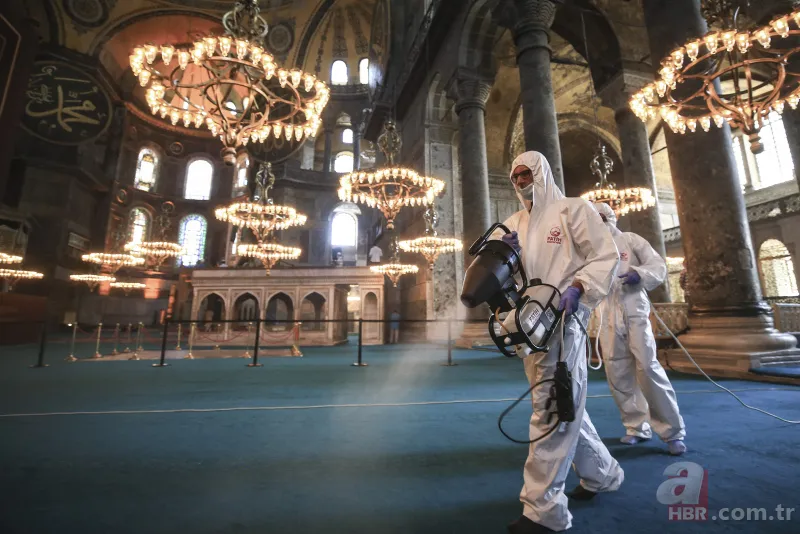 Ayasofya-i Kebir Cami-i Şerifi 86 yıl sonra ilk bayramına hazırlanıyor 5