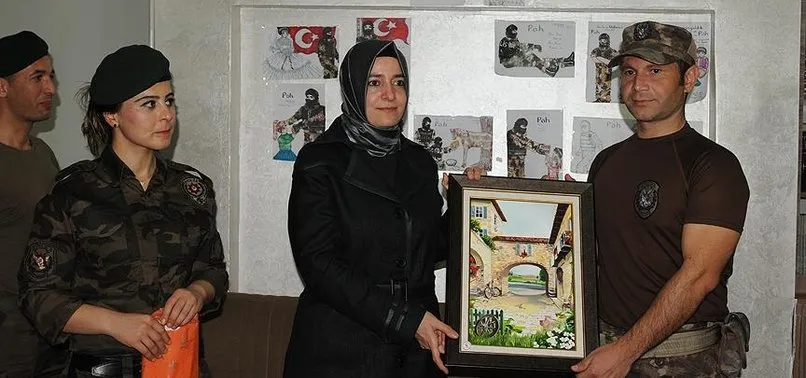 GÜVENLİK GÜÇLERİNE ANLAMLI HEDİYE