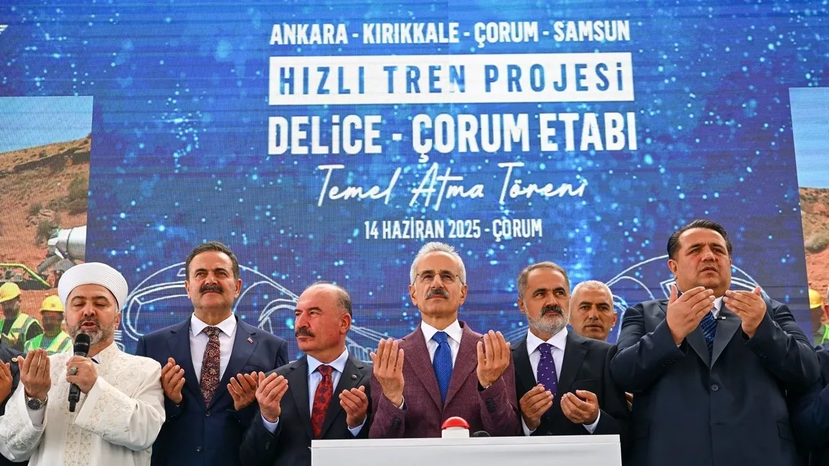 Kuzey Anadolu’ya hızlı tren geliyor! Ankara-Samsun arası 2,5 saate düşecek