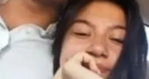 Teslim olmaya giderken canlı yayın yaptı