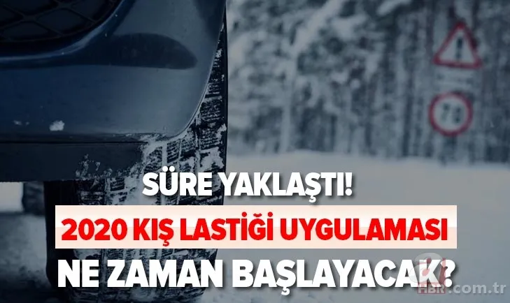 Kış lastiği uygulama tarihi: 2020'de kış lastiği ne zaman takılacak? Kış lastiği uygulaması ne zaman başlıyor? 1