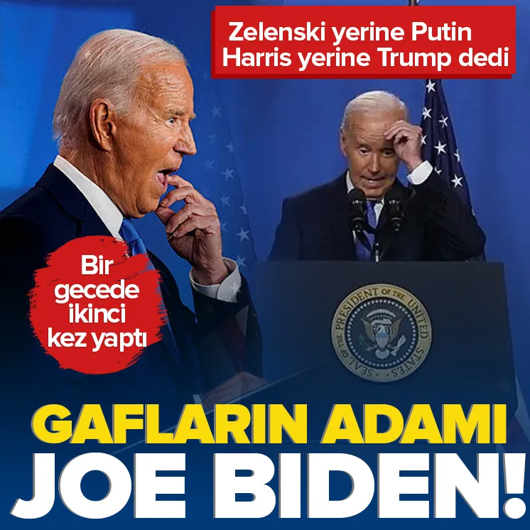 ABD Başkanı Biden’dan yeni gaflar!