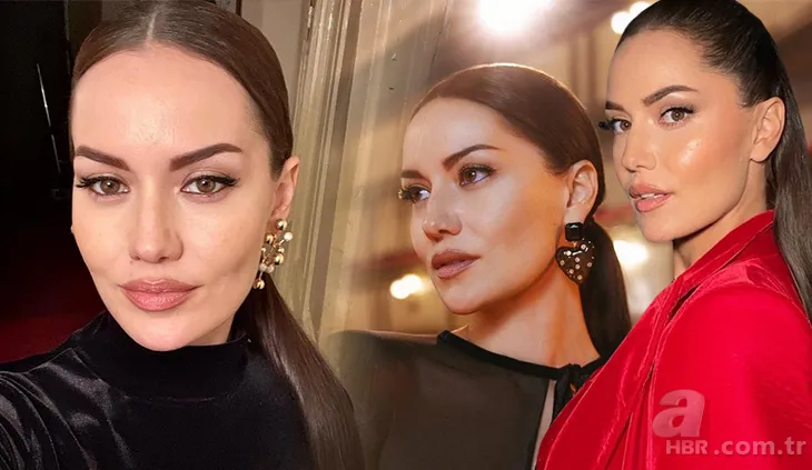 Fahriye Evcen'in kız kardeşi Demet'in güzelliğine bakın! Ablasının tıpatıp aynısı! Burak Özçivit'in baldızları... 1