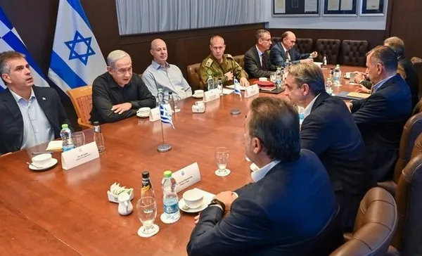 Yunanistan Başbakanı Kiryakos Miçotakis katil Netanyahu’ya destek verdi