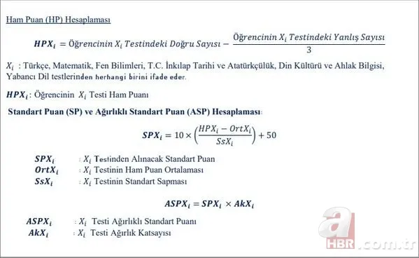 2019 LGS puan hesaplama nasıl yapılır? Kaç net kaç puan? - LGS sonuçları ne zaman açıklanacak? 10