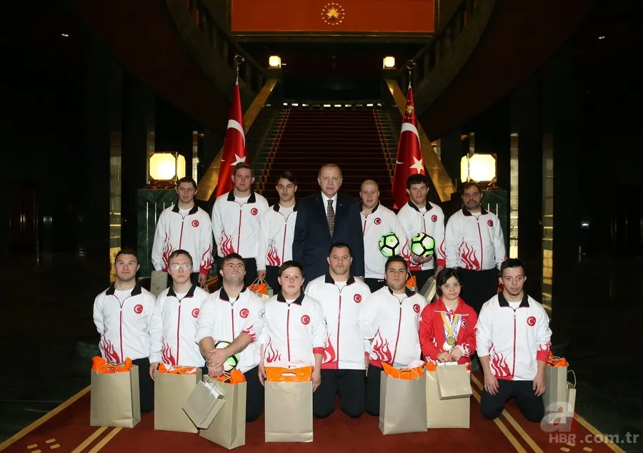 Erdoğan'dan anlamlı kabul 9