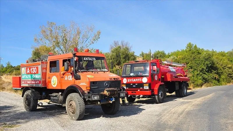 Aydın’da orman yangınlarına karşı komandolar ve özel harekat polisleri devriyede