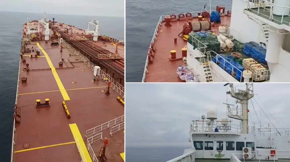 Karadeniz'de Türk tankerinde patlama