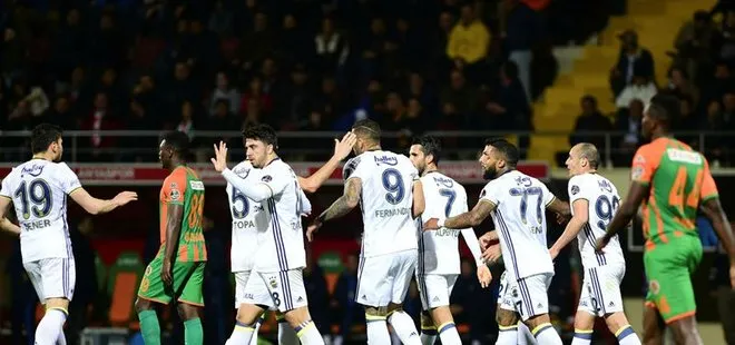 Fenerbahçe, Alanyaspor’u devirdi